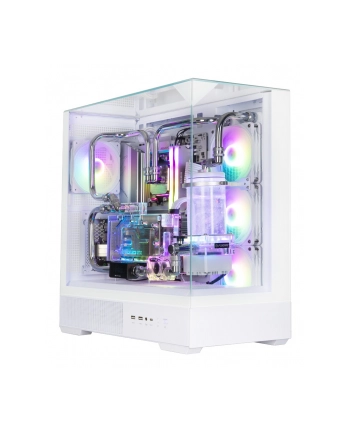 Zalman Obudowa P40 PRISM PLUS Mid-Tower White (KOZALOC0P40PPW1)