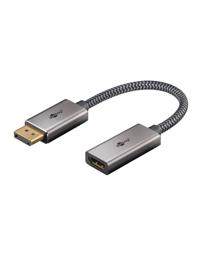 Goobay 75271 adapter kablowy 0,2 m DisplayPort HDMI Czarny główny