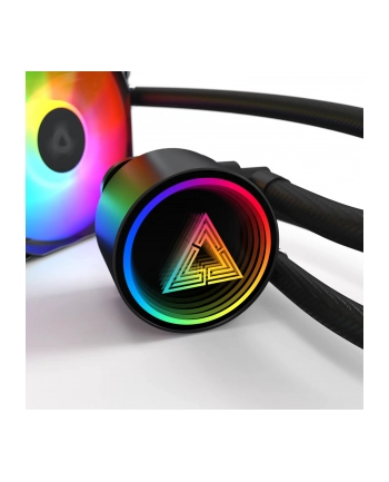 Montech LightFlow ARGB 360 Black zestaw AIO (LIGHTFLOWARGB360B)