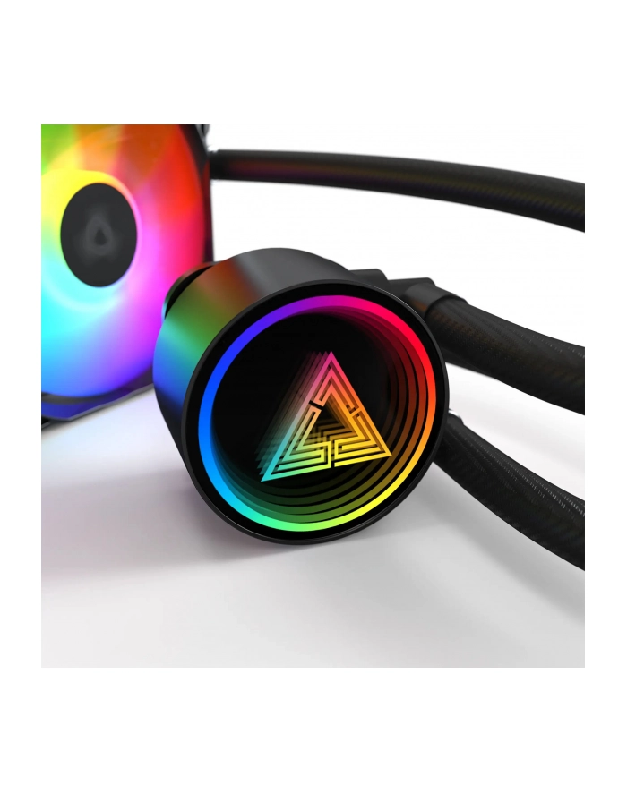 Montech LightFlow ARGB 360 Black zestaw AIO (LIGHTFLOWARGB360B) główny