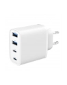 gembird Ładowarka uniwersalna GaN 40W LCD 3xUSB-C 1xUSB-A biała - nr 1