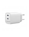 gembird Ładowarka uniwersalna 2xUSB-C PD 45W biała - nr 1