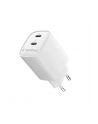 gembird Ładowarka uniwersalna 2xUSB-C PD 45W biała - nr 2