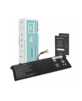movano Bateria AP19B8K do Acer Aspire 3 A314-22 A315-56 A315-57 A315-58 A317 - 3400 mAh (39 Wh)