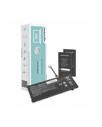 movano Bateria AC14A8L AC15B7L do Acer VN7 Nitro V15 V17 - 4600 mAh (52 Wh)
