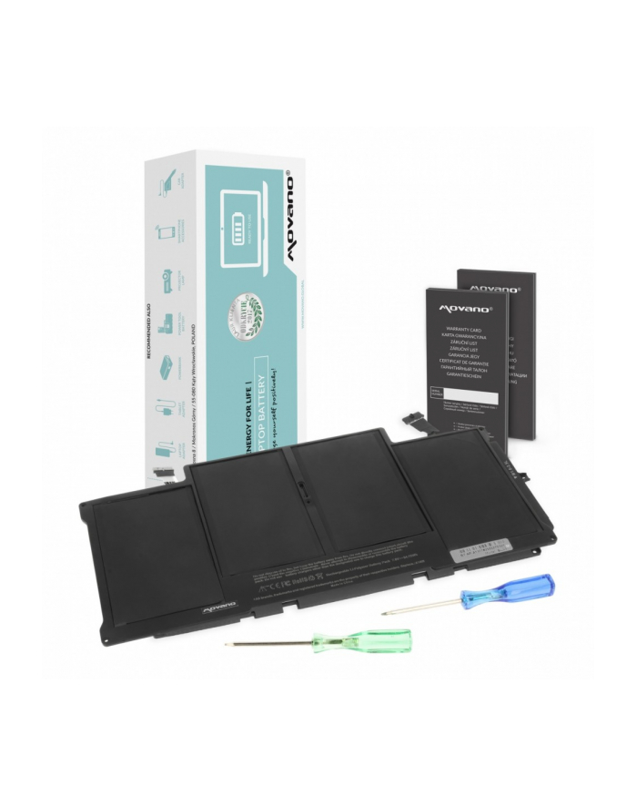 movano Bateria A1377 do Apple MacBook Air 13 A1496 A1405 - 7200 mAh (54.72 Wh) główny