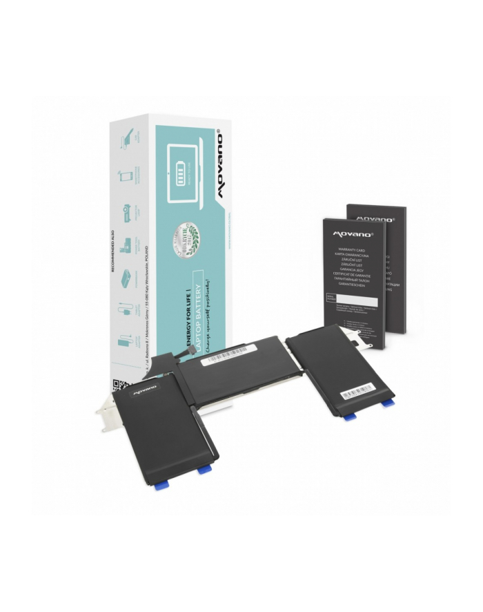 movano Bateria A1965 do Apple MacBook Air 13 A1932 A2179 - 4379 mAh (49.9 Wh) główny