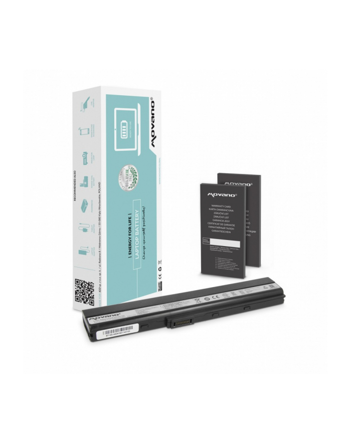 movano Bateria A32-K52 do Asus A52 A52F K52 K52F K52J - 4400 mAh (48 Wh) główny