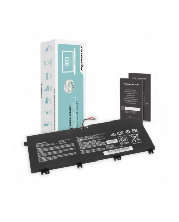 movano Bateria B41N1711 do Asus ROG Strix GL703VD GL503VM GL503VD FX503VM - 4240 mAh (64 Wh)
