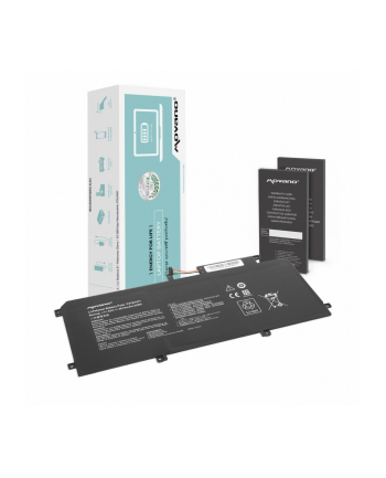 movano Bateria C31N1411 Asus Zenbook UX305 U305F U305FA UX305CA UX305FA - 3610 mAh (42 Wh)