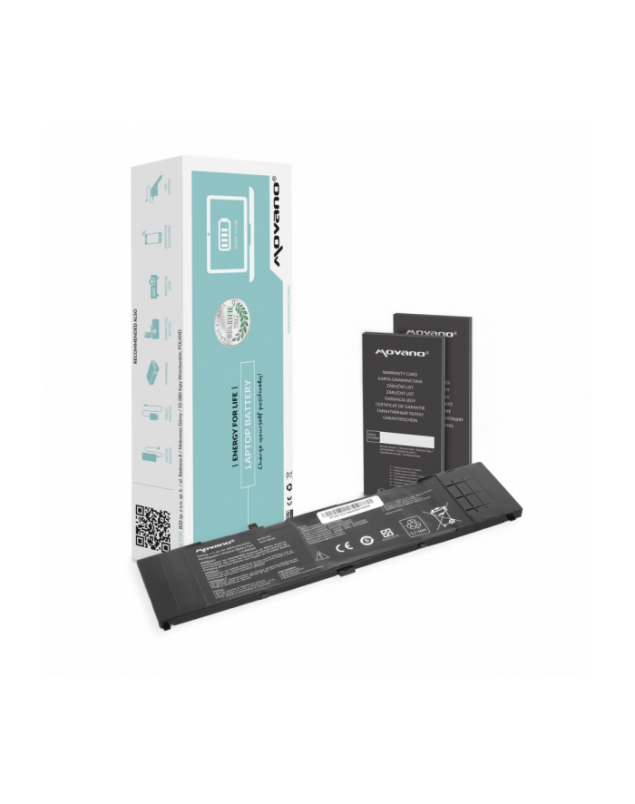 movano Bateria B31N1535 do Asus Zenbook UX310UA UX410UA - 3900 mAh (44 Wh) główny