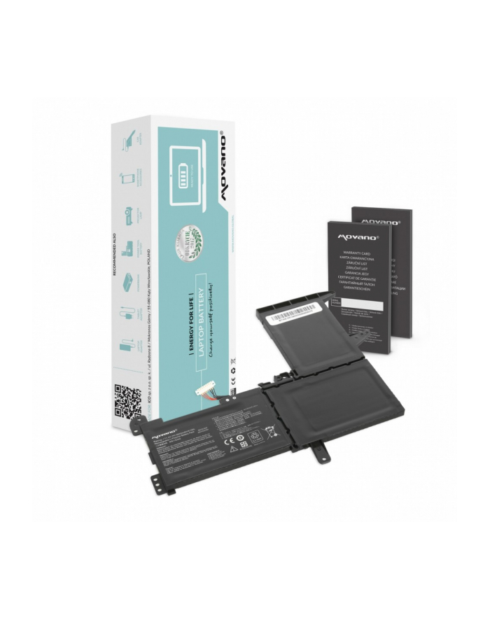 movano Bateria B31N1637 do Asus VivoBook S15 S510 F510 - 3600 mah (41 Wh) główny