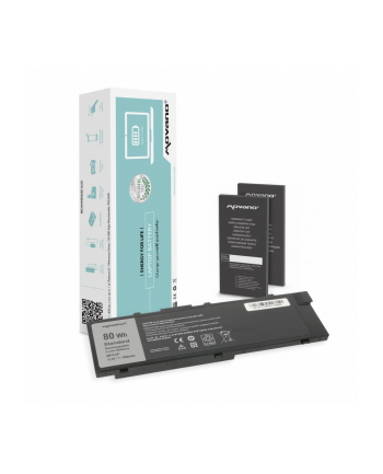 movano Bateria MFKVP do Dell Precision 15 7510 17 7710 - 7000 mAh (80 Wh)
