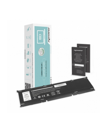 movano Bateria 69KF2 do Dell Alienware M17 M15 R3 R4 Precision 5550 XPS 9500 9510 - 6000 mAh (69 Wh)