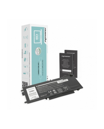 movano Bateria K5XWW do Dell Latitude 5289 7390 2-in-1 - 4200 mAh (32 Wh)