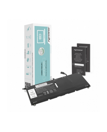 movano Bateria DXGH8 G8VCF do Dell XPS 13 9370 9380 - 5500 mAh (41 Wh)
