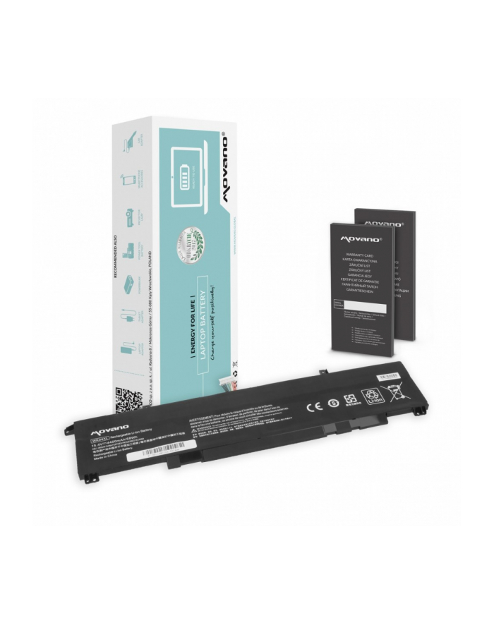 movano Bateria WK04XL do HP Victus 16-D 16-E 16-R 16-S 15-FA 15-FB Omen 16-B 16-C - 4400 mAh (68 Wh) główny