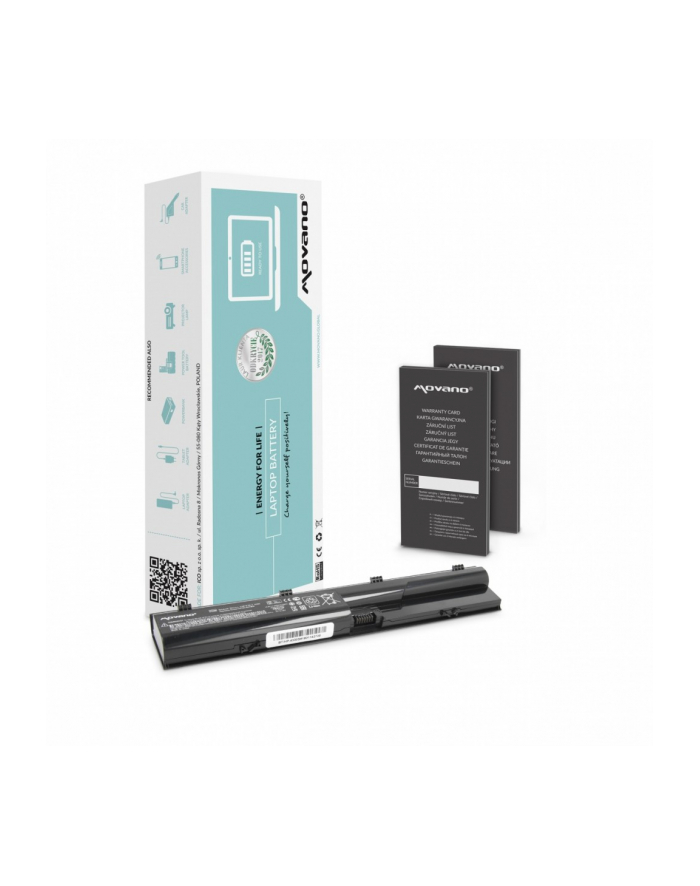 movano Bateria PR06 do HP ProBook 4330s 4530s 4535s 4540s - 4400 mAh (48 Wh) główny