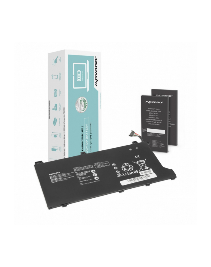 movano Bateria HB4692J5ECW-31 do Smartphome Huawei Matebook D15 - 3665 mAh (42 Wh) główny