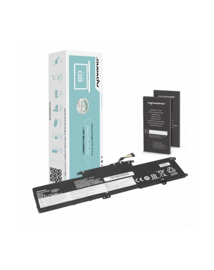 movano Bateria L17L3P53 do Lenovo ThinkPad Yoga L380 L390 - 3990 mAh (44 Wh) główny