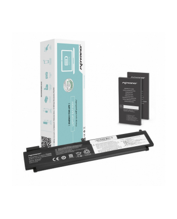 movano Bateria L17L3P71 01AV478 do Lenovo Thinkpad T480s - 4650 mAh (54 Wh)