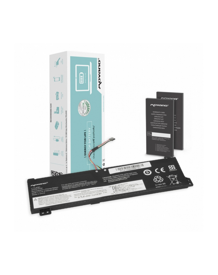 movano Bateria L17L2PB3 do Lenovo V130-15IGM V330-15IKB V530-14IKB V530-15IKB - 4750 mAh (37 Wh) główny