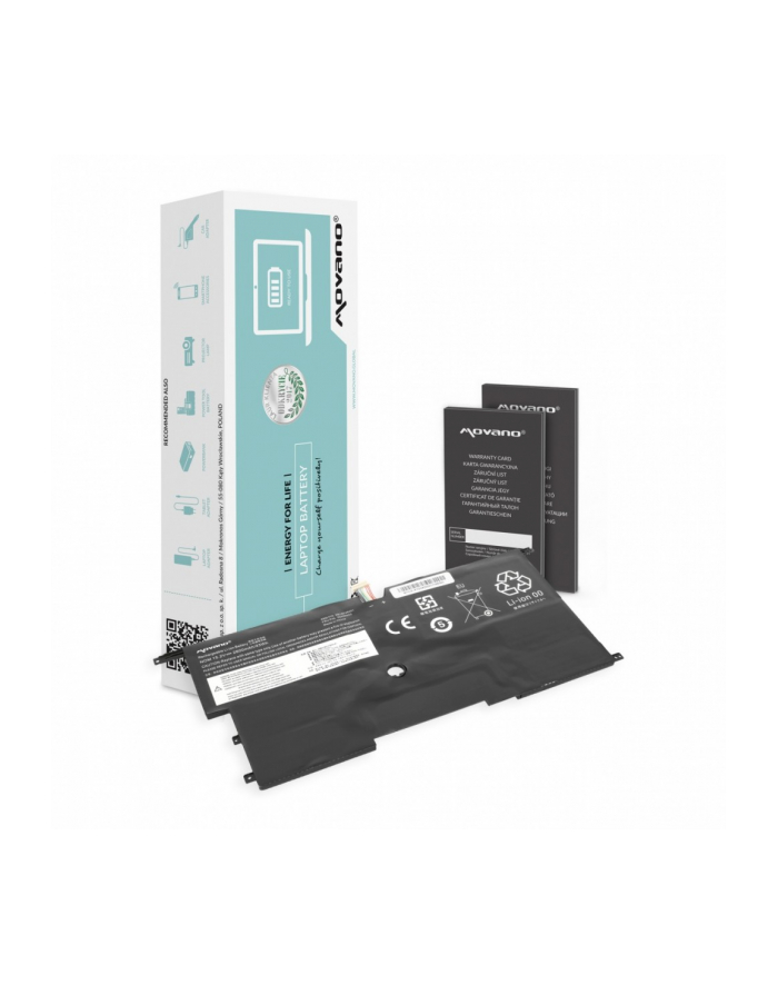 movano Bateria do Lenovo ThinkPad X1 Carbon 14 gen 2 3 - 2800 mAh (43 Wh) główny