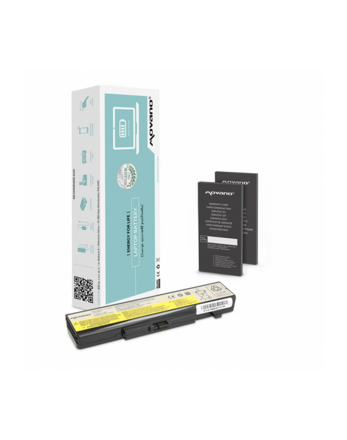 movano Bateria do Lenovo G500 G505 G510 G580 G585 G700 - 4400 mAh (49 Wh) główny
