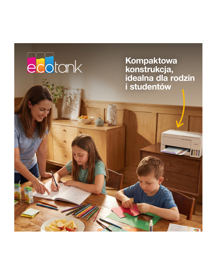 epson Urządzenie wielofunkcyjne MFP ITS EcoTank L3356  color/A4/33ppm/USB/WLAN/3pl/4.1kg/biała główny