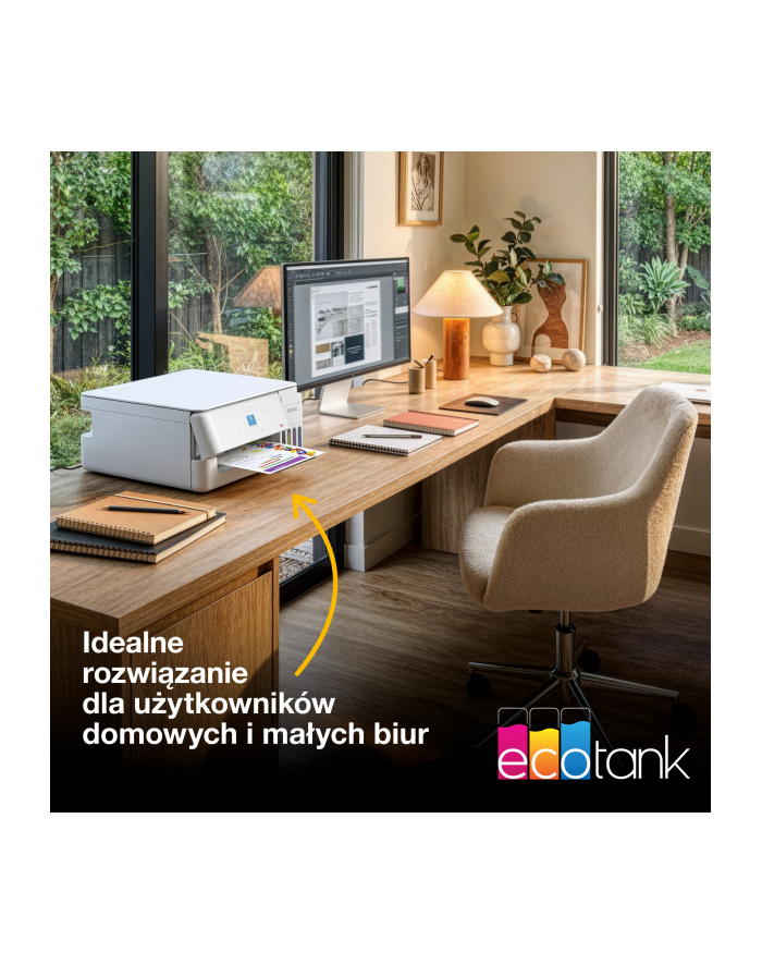 epson Urządzenie wielofunkcyjne MFP ITS EcoTank L3366  color/A4/33ppm/WLAN(D)/LCD3.7cm/biały główny