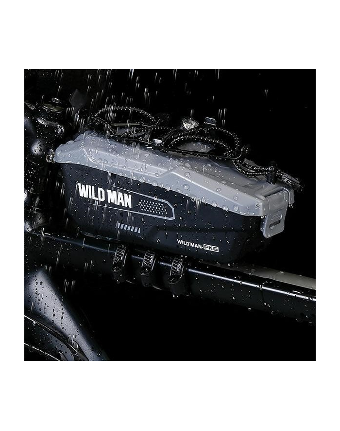 wildman Etui sakwa uchwyt na rower FK6 szaro-czarny główny
