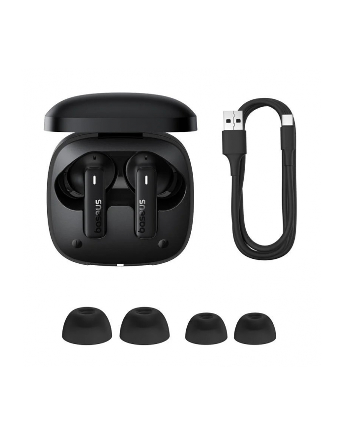 baseus Słuchawki douszne Bluetooth 5.3 BOWIE E19 czarne główny