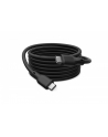 digitus Kabel połączeniowy silikonowy USB-C-USB-C | USB 4 ver.2.0 80Gbps | 8K@60Hz | PD 3.1 240W| 1,5m | czarny - nr 3