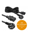 qoltec Kabel zasilający wtyczka kątowa SCHUKO CEE 7/7 (E/F) IEC C13 3x1.0mm2 Czysta miedź Cu 5m - nr 5