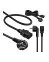 qoltec Kabel zasilający wtyczka kątowa SCHUKO CEE 7/7 (E/F) IEC C13 3x1.0mm2 Czysta miedź Cu 5m - nr 6