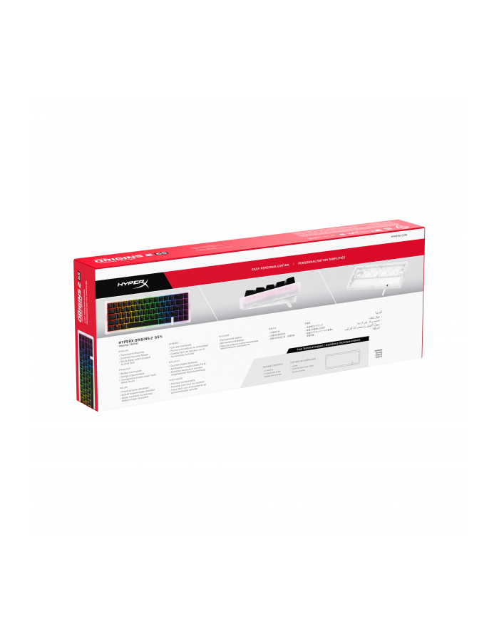 hyperx Obudowa na klawiaturę Origins 2 65 White Housing - BF0U0AA główny