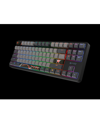 fury Klawiatura Kanabo K6 US RGB magnetyczna czarno-szara