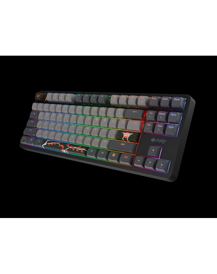 fury Klawiatura Kanabo K6 US RGB magnetyczna czarno-szara główny