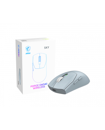 msi Myszka bezprzewodowa Forge GM340 WIRELESS Sky