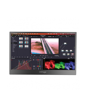 maxcom Monitor przenośny Mpage 15
