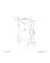 neomounts Uchwyt ścienny do ekranów 55-75 '' WL85-515BL16 PIVOT FLIP - nr 24