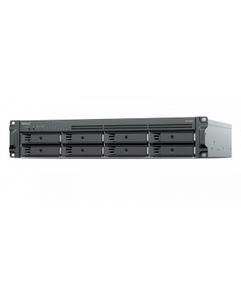 synology Serwer NAS RS1226RP+ 8x0HDD 2,2Ghz 2x2,5GbE 1x4GB DDR4 3Y