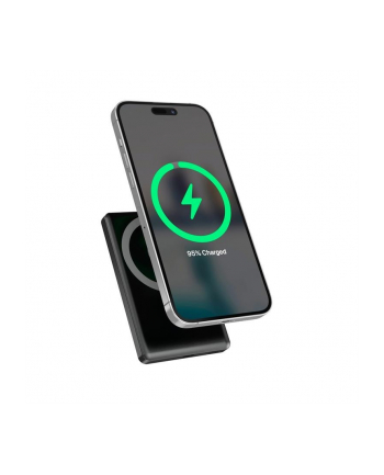 gembird PowerBank 10000mAh LCD 1xUSB-C 20W bezprzewodowy 15W czarny nr 2