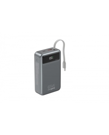gembird PowerBank 20000mAh zintegrowane kable QC3.0 18W PD 65W LCD czarny nr 2