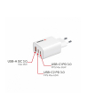 verbatim Ładowarka GaN 65W QC 3.0, 2xUSB-C, 1x USB-A PD 3.0 EU - nr 2