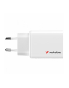 verbatim Ładowarka GaN 65W QC 3.0, 2xUSB-C, 1x USB-A PD 3.0 EU - nr 8