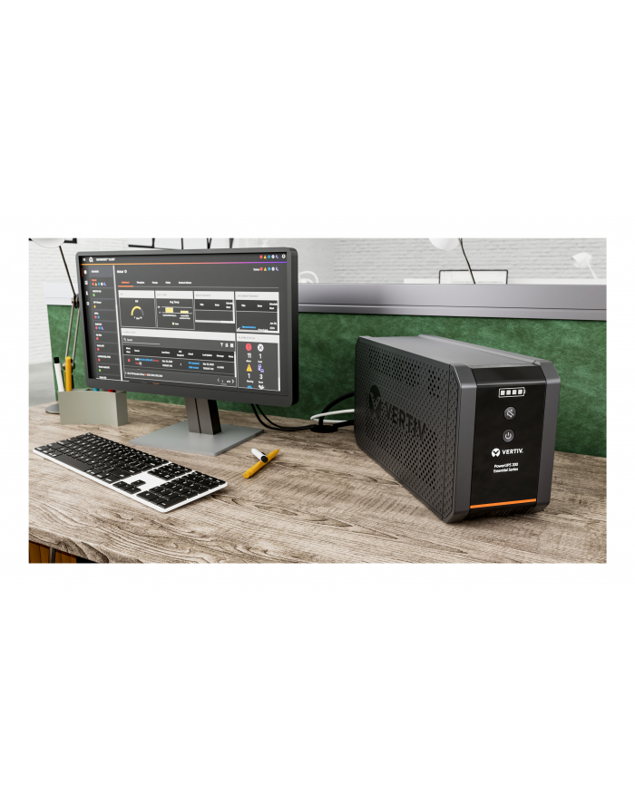 vertiv Zasilacz awaryjny POWERUPS PSA6E-1000IT-SCH 230V 4 Schuko główny
