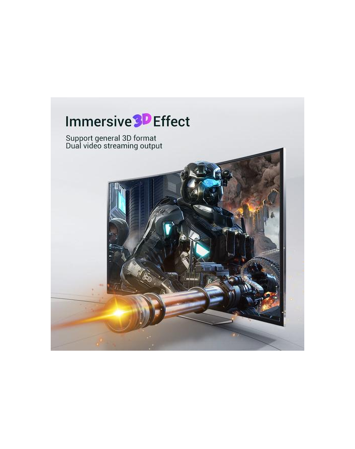 VENTION VENTION DISPLAYPORT DP --> HDMI 1080P@60HZ 1,5M  (HADBG) główny
