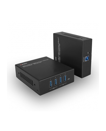 Lindy Przedłużacz USB 3.2 Gen 1 Cat.6A HDBaseT 100m, (43410) nr 1