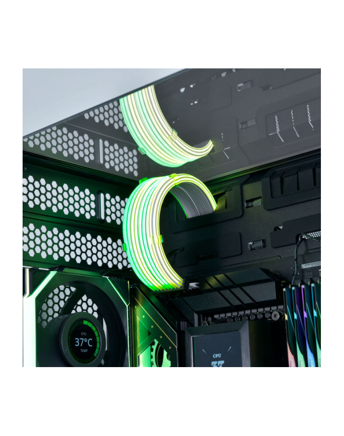 Lian Li Strimer Wireless CPU 2x 8-Pin ARGB przedłużacz zasilania procesora (PW8-1W-CPU) główny